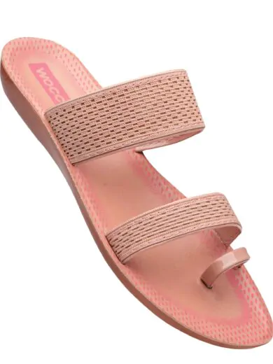 Woccy 813 Pink Ladies Fancy Chappals