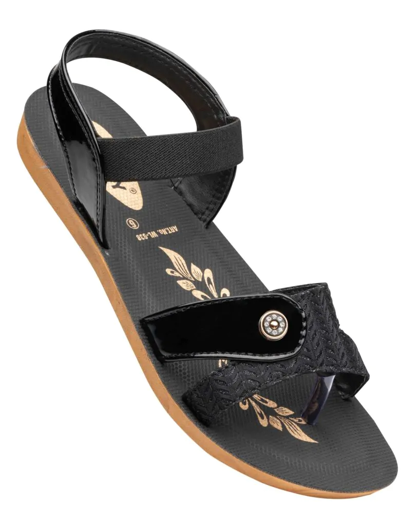 Woccy 938-black Casual Sandals for Women