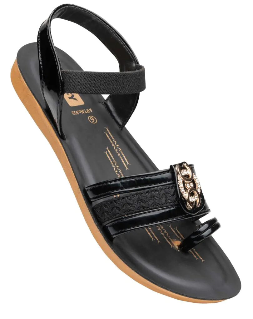 Woccy 939-black Casual Sandals for Women