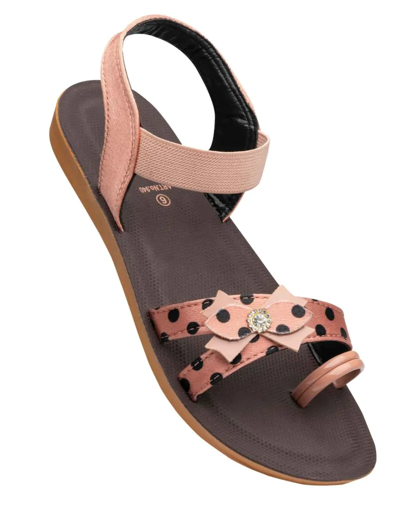 Woccy 940-peach Casual Sandals for Women