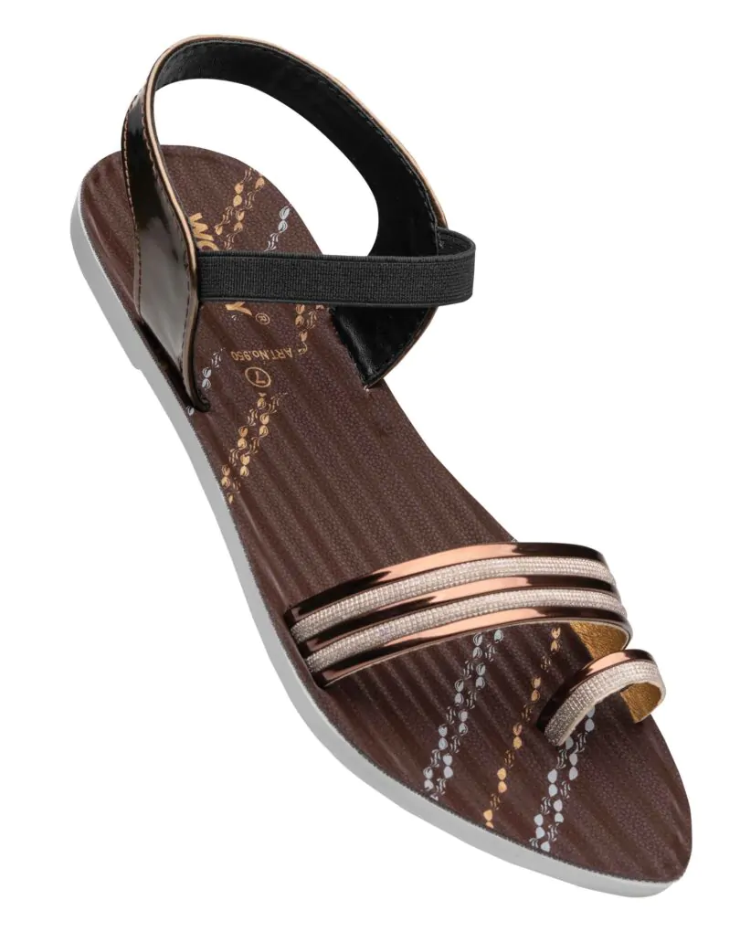 Woccy 950-brown Casual Sandals for Women